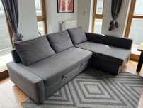 Sofa kanapa rozkładana Ikea - świetny stan