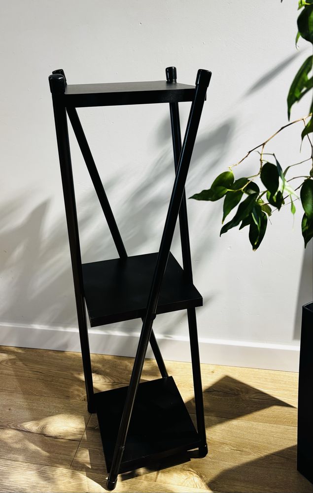 Kwetnik czarny mat loft nowoczesny nowy