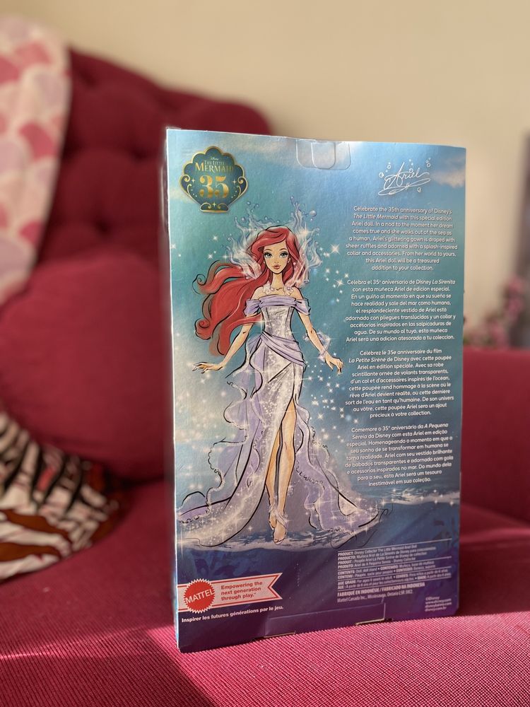 Колекційна лялька Русалочка Арієль Дісней Ariel Collector