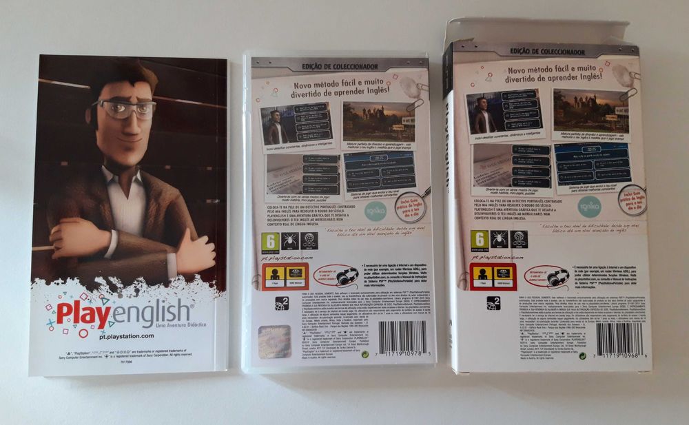 Jogo PSP "Play English"