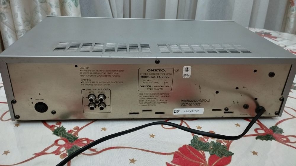 Onkio Leitor Gravador de Cassetes TA-2022