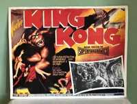 Cartaz cinema antigo King kong