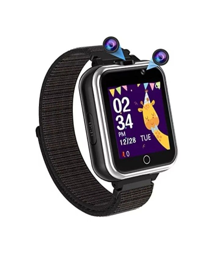 PTHTECHUS Smartwatch dziecięcy telefon, 1,54"