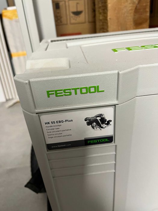 Piła tarczowa Festool HK 55 EBQ-plus z prowadnicą FSK 420