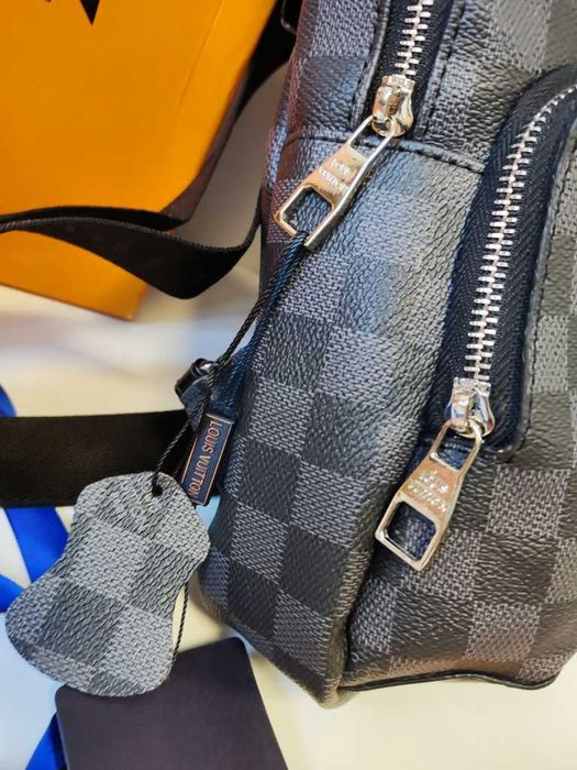 Torebka torba LOUIS VUITTON Plecak Worek damski męski, skóra nowy