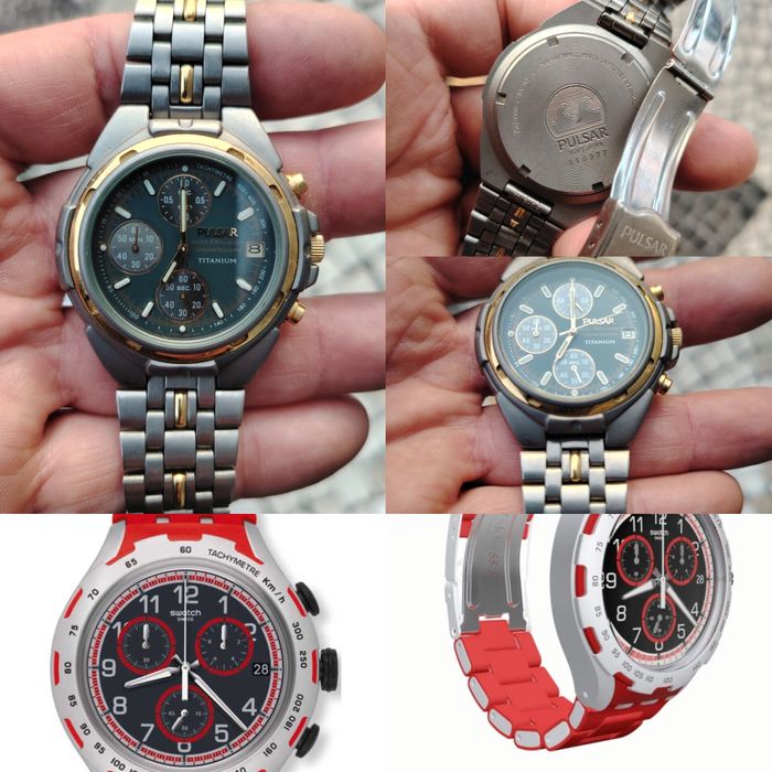 Coleção de relógios vendo individualmente desde 50 €
