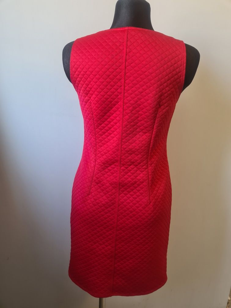 Piękna czerwona sukienka/tunika roz. 40
