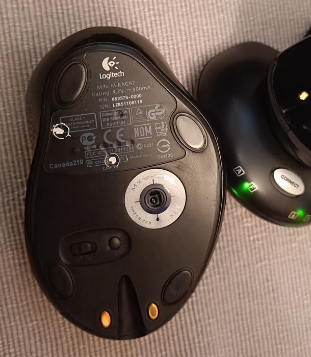 Бездротові клавіатура і мишка Logitech LX700 Black USB+PS/2 (комплект)