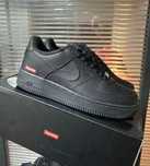 NikeAirForce1LowSupremeBlack r.43
