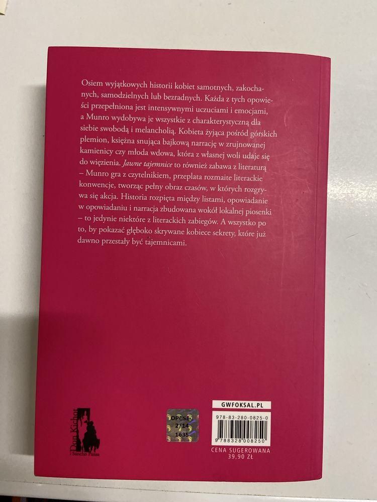Jawne tajemnice Alice Munro