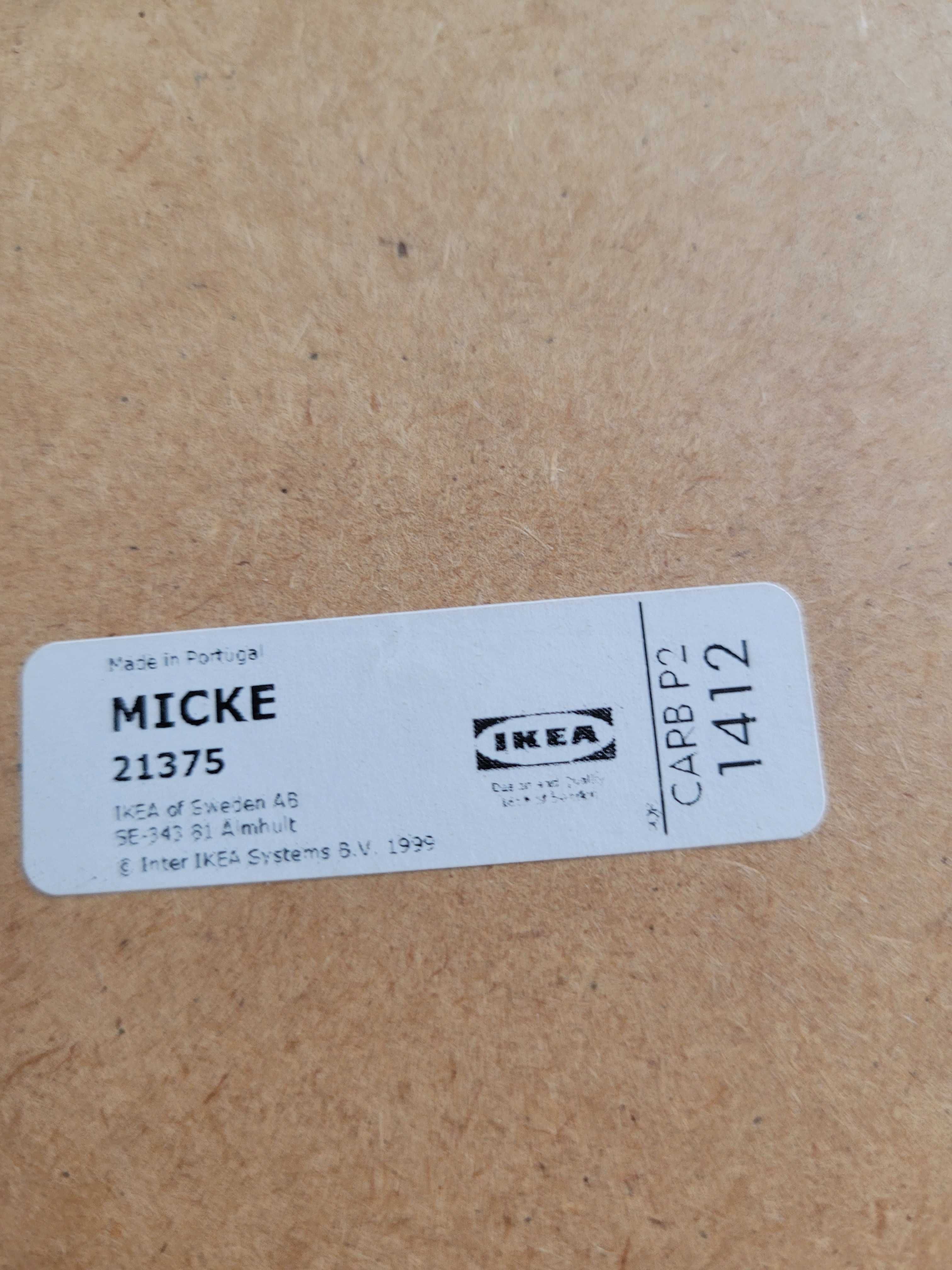 2 Mesa Secretária 2 Bloco Arrumação IKEA Micke 1 Bloco Gavetas