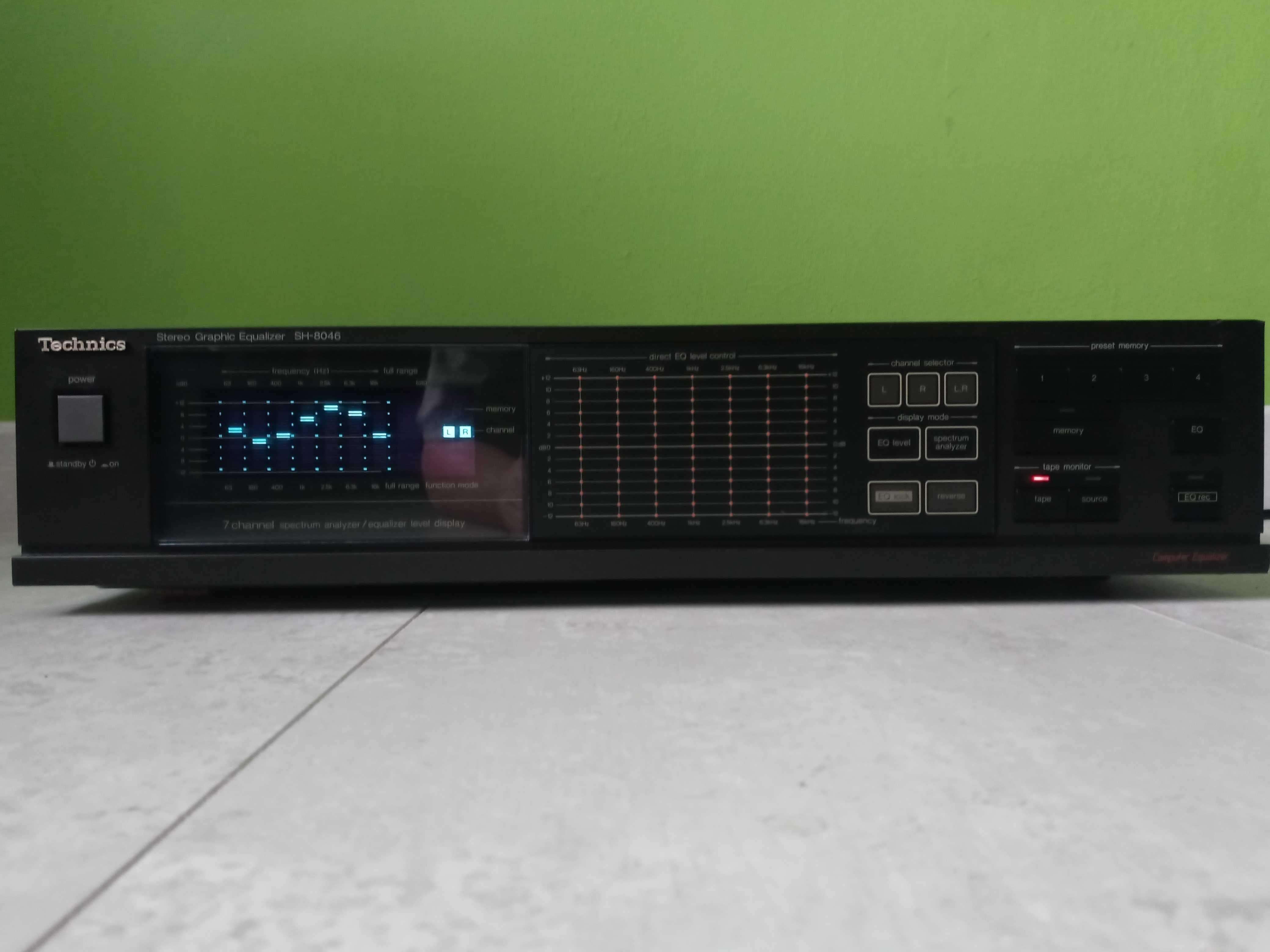 Korektor graficzny, equalizer Technics SH-8046