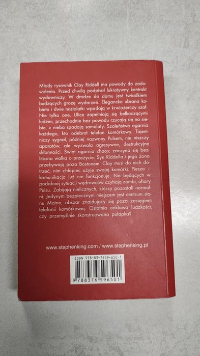 Komórka. Stephen King. Format kieszonkowy