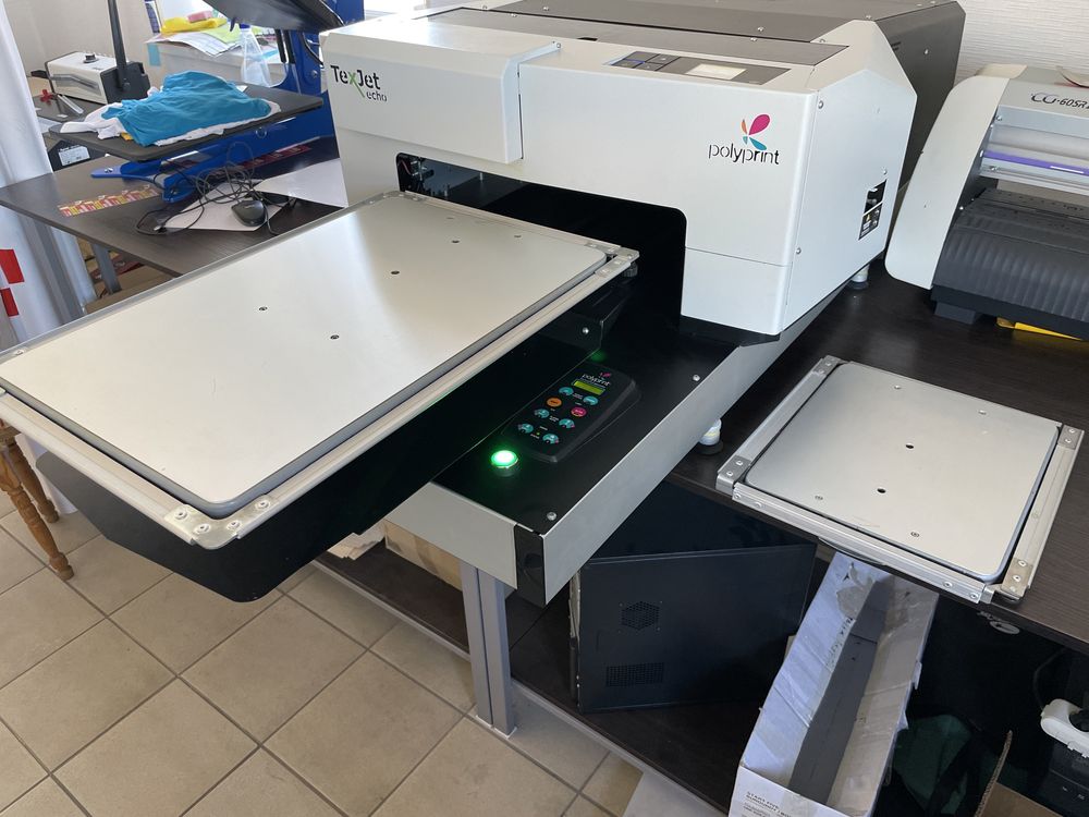 Печать на футболке Текстильный принтер Polyprint TexJet echo 60*40