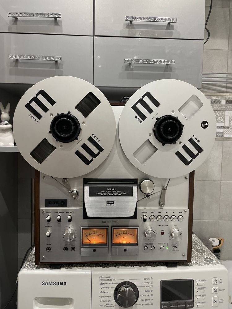 Magnetofon Szpulowy Akai GX-630DB Serwis/Szpule/Naby/Wysyłka!