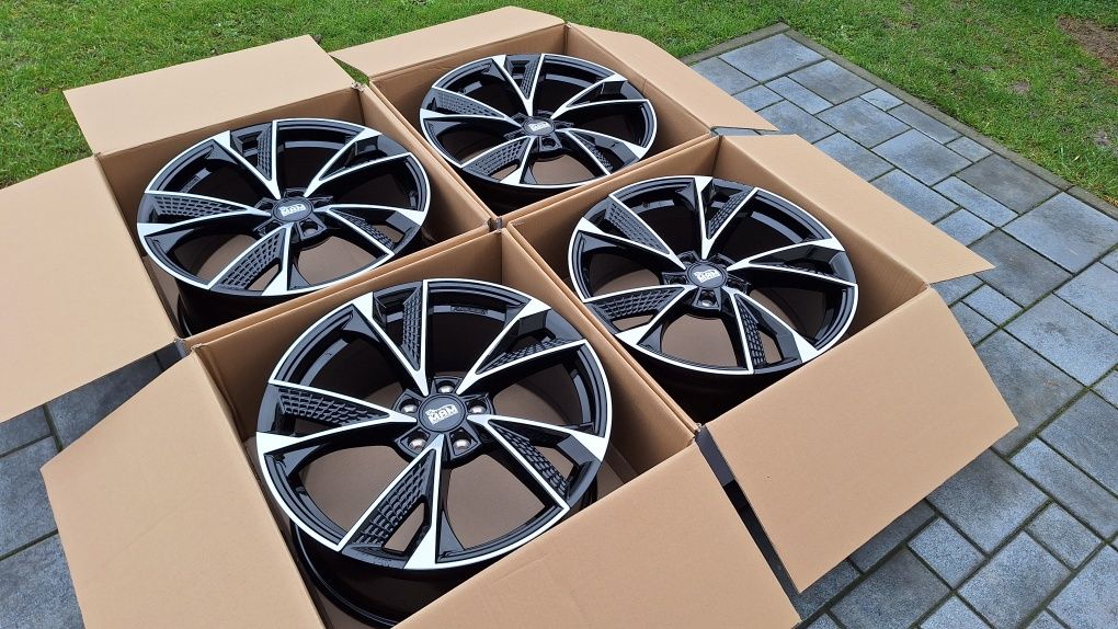 Nowe Alufelgi 5x112 R19 Audi A3 A4 B8 B9 A5 A6 C6 C7 Q3 Vw Skoda Octav