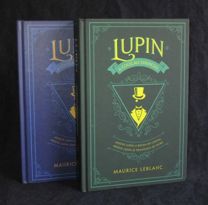 Livros Colecção Essencial Lupin Vol. I e II Maurice Leblanc
