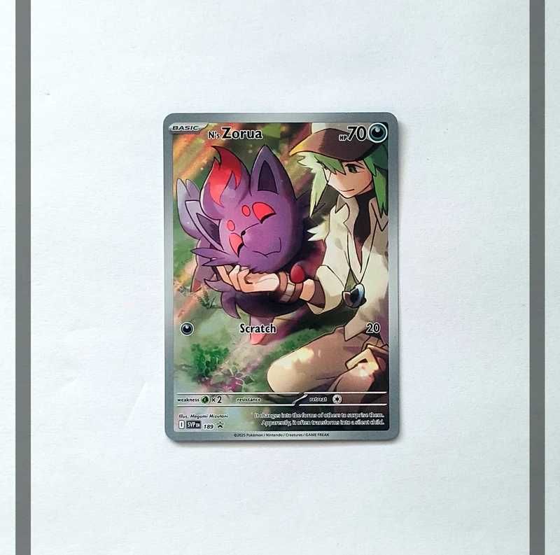 N's Zorua SVP189 Promo Pokemon ENG-NM