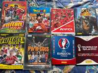 Cadernetas vazias Benfica, Jurassic world, Dragon ball, Futebol