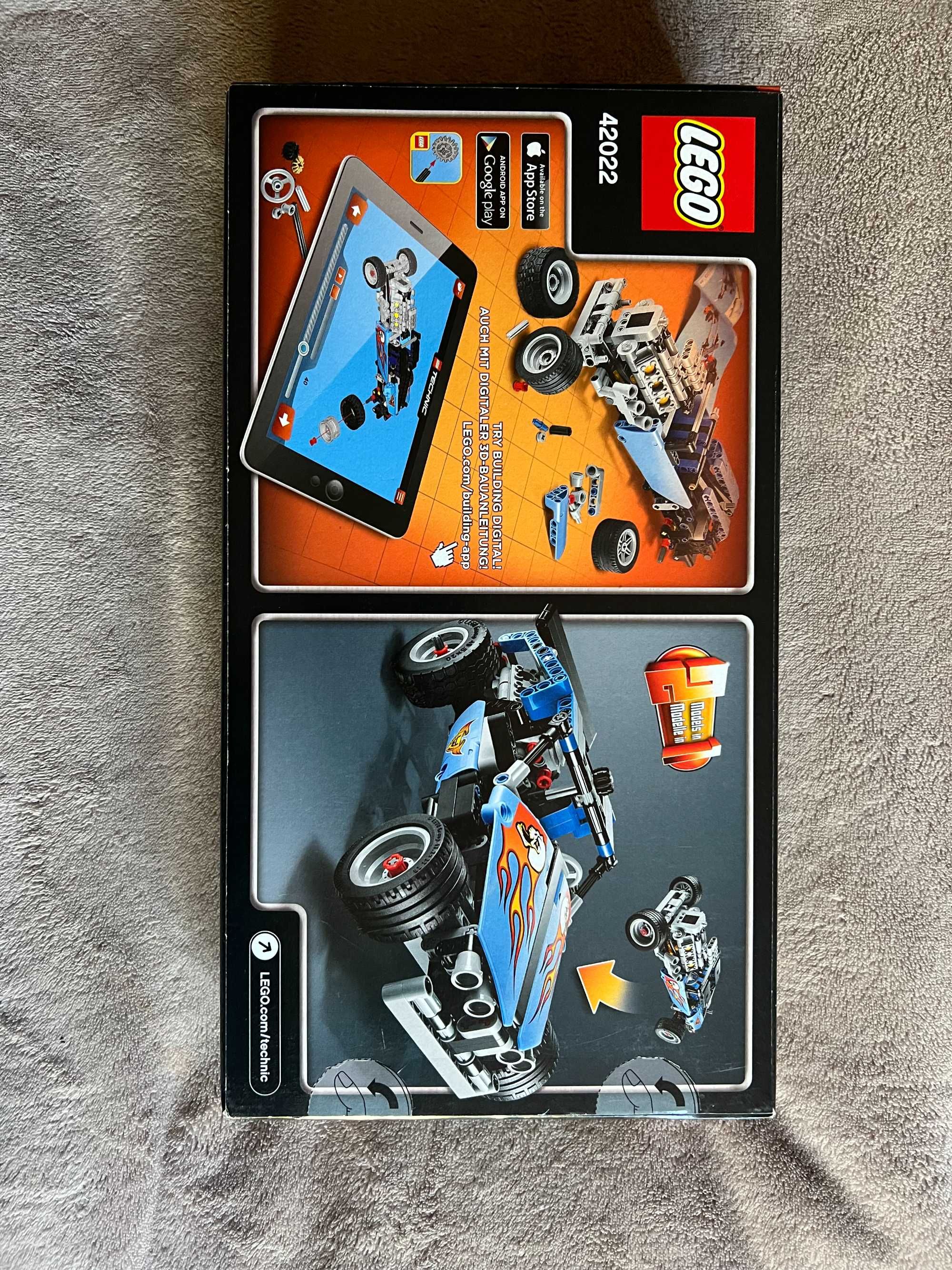 UNIKAT | LEGO ZESTAW Technic SAMOCHÓD Hot Rod 2w1 42022