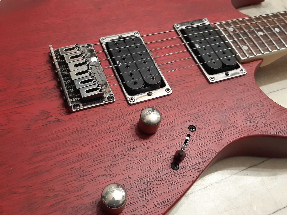 Gitara Ibanez RG321MH -INF- 2007r -transparent cherry- wysyłka-zamiana