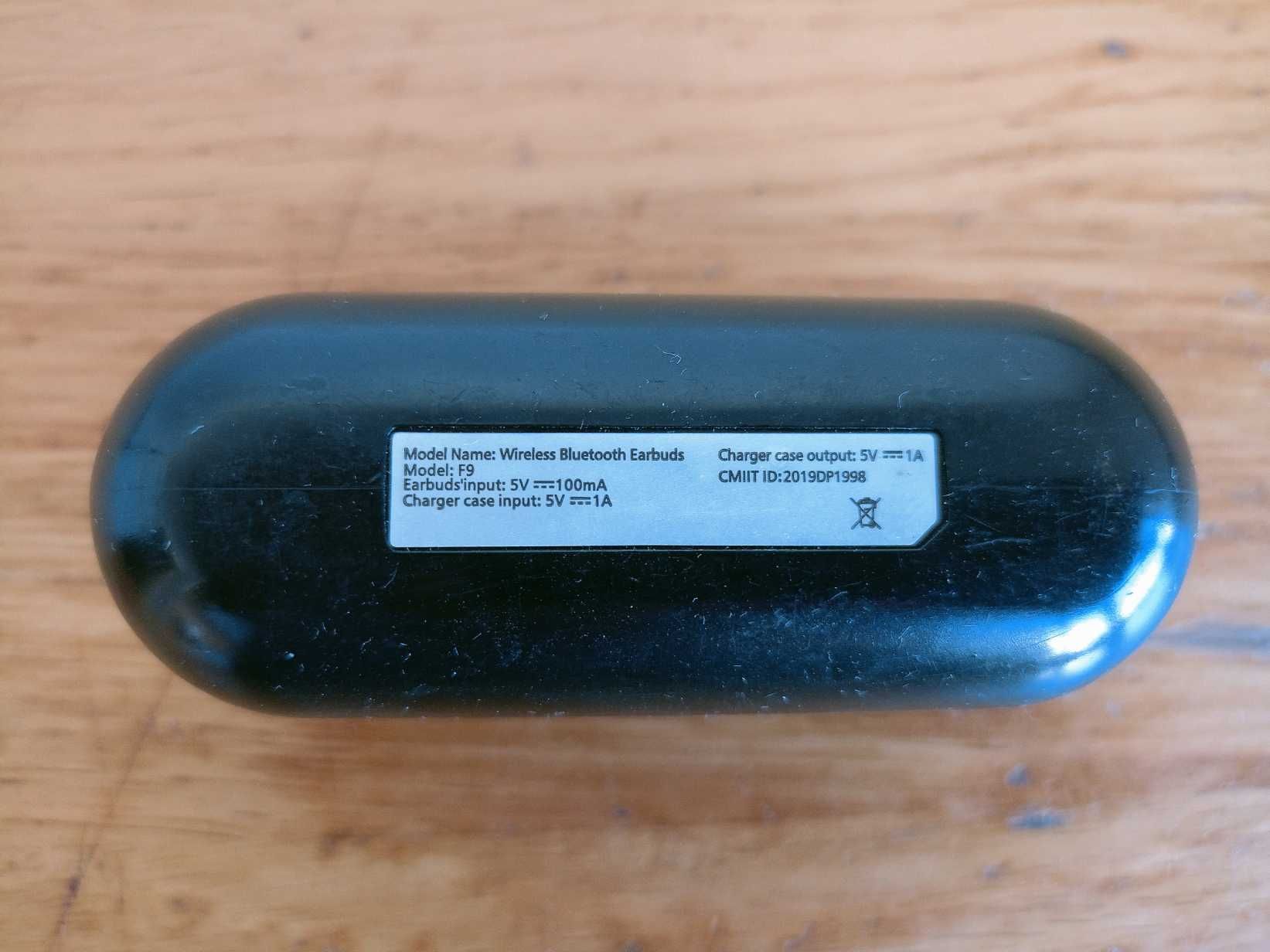 Беспроводные наушники Бездротові навушники TWS F9 Bluetooth 5.0