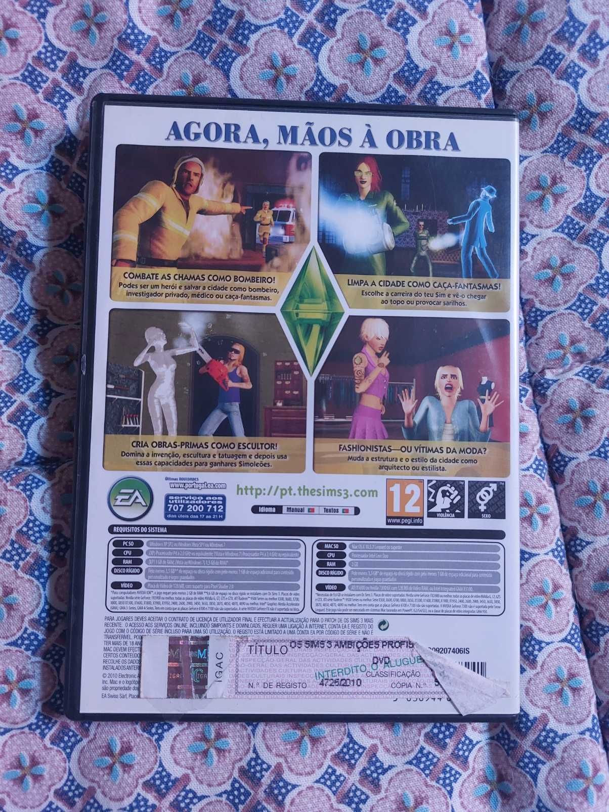 Sims 3 - Ambições profissionais