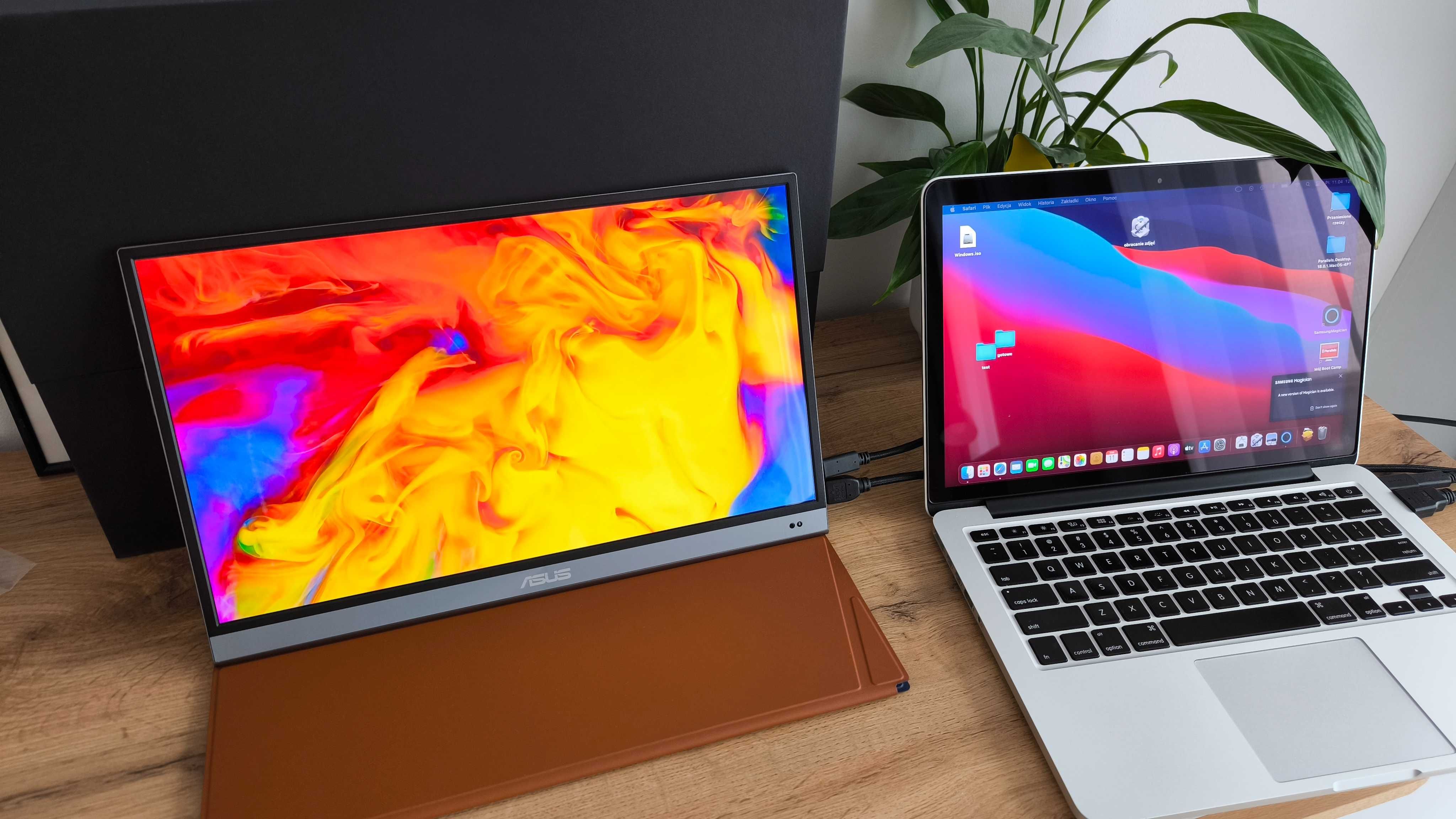 Monitor przenośny ASUS ZenScreen OLED MQ16AH