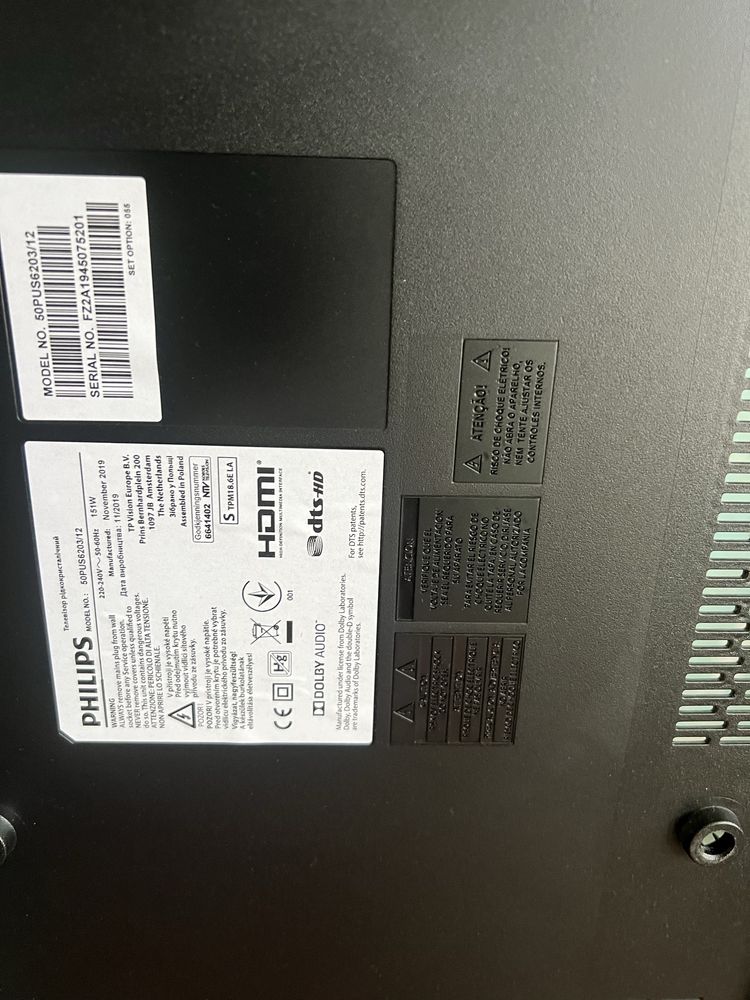 Подсветка филипс 50” 50PUS6203/12 LED CV500U1-T01-XR-1 tpt500b5 u1t01d