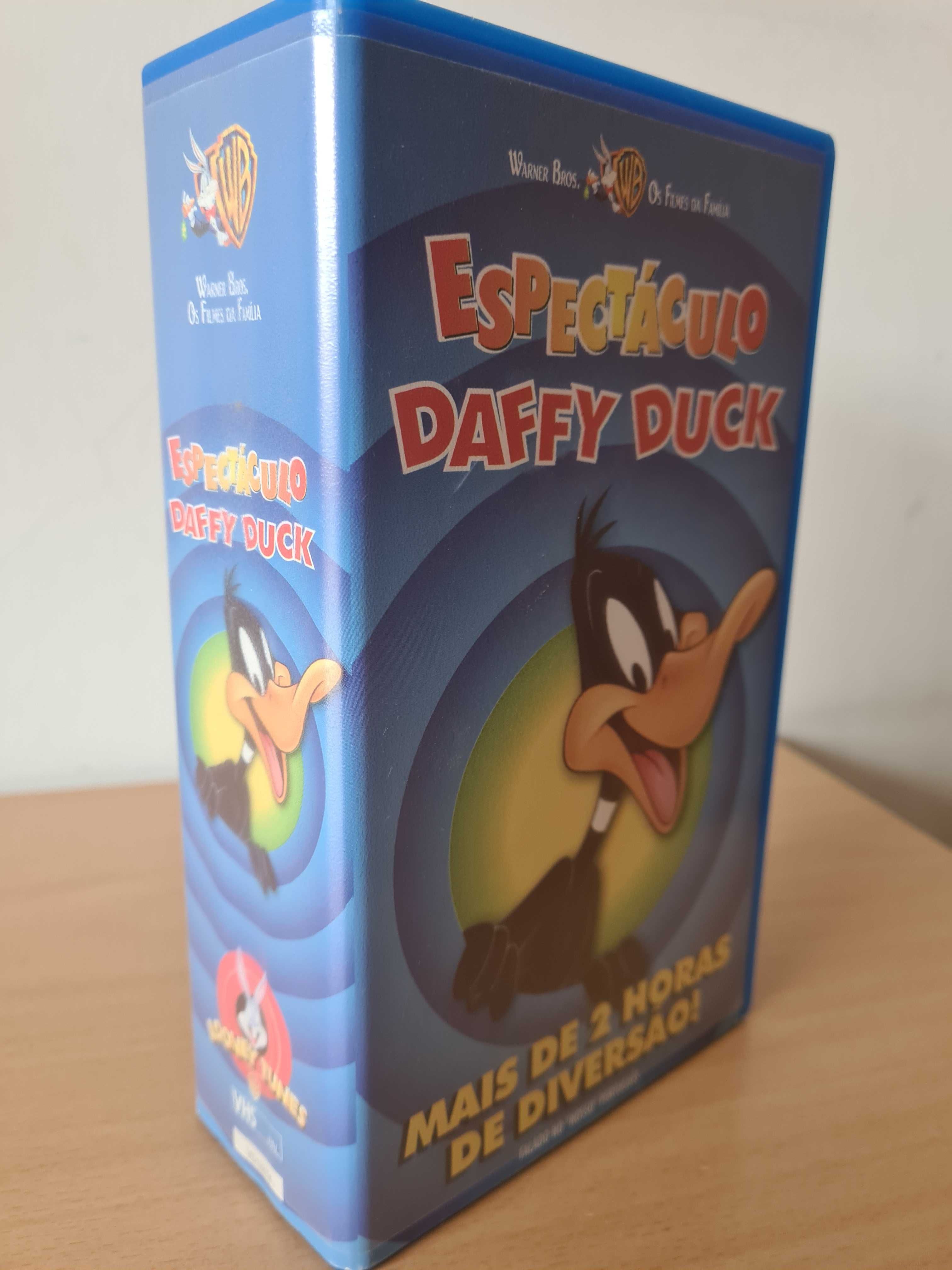 1 pack VHS com desenhos animados "Espectáculo Daffy Duck"