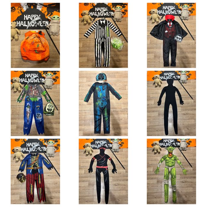 Карнавальный костюм на хеллоуин для мальчика на 7-8 лет 122-128 см