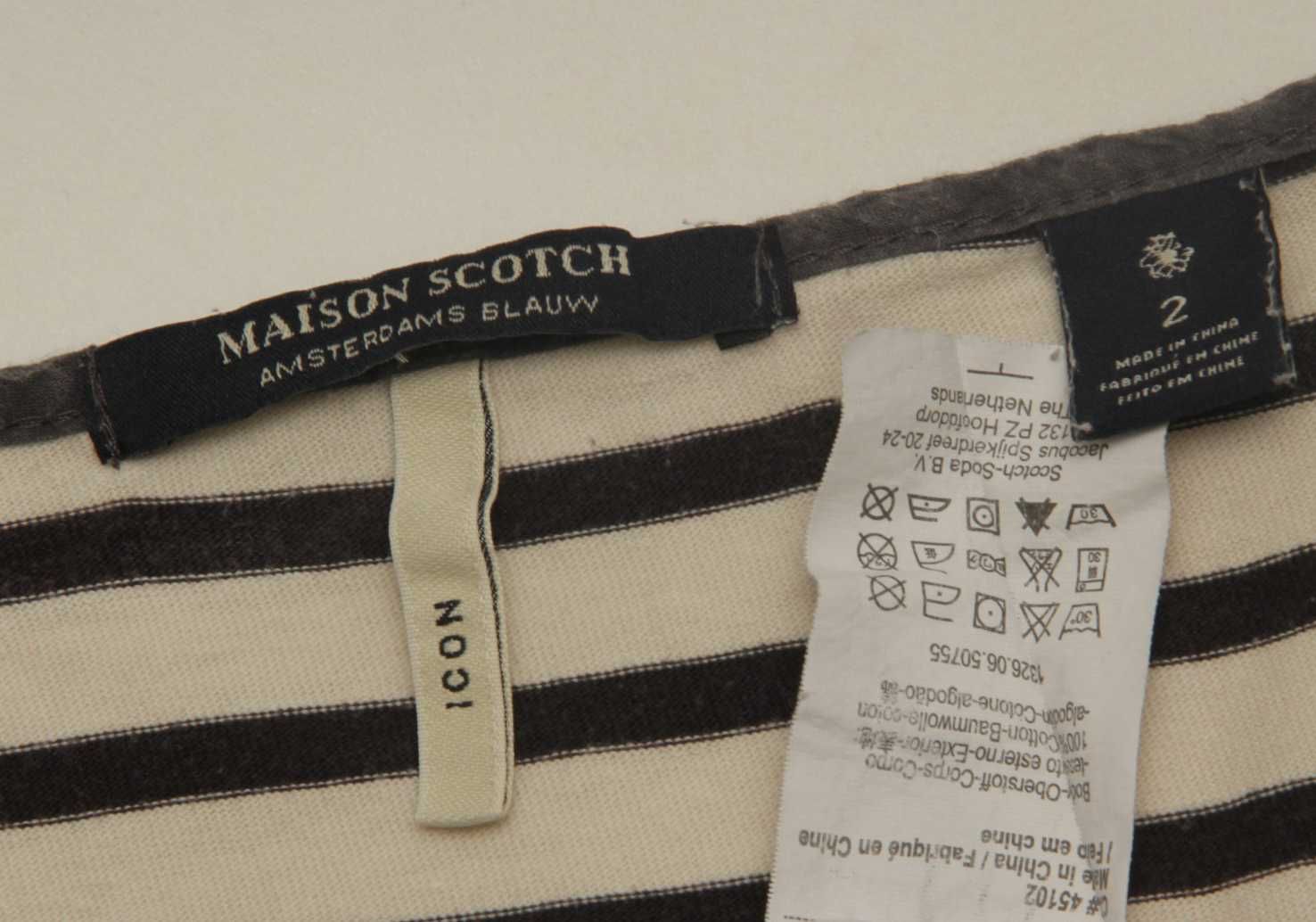 Scotch & Soda 2 M-L кофта из хлопка tie dye y2k