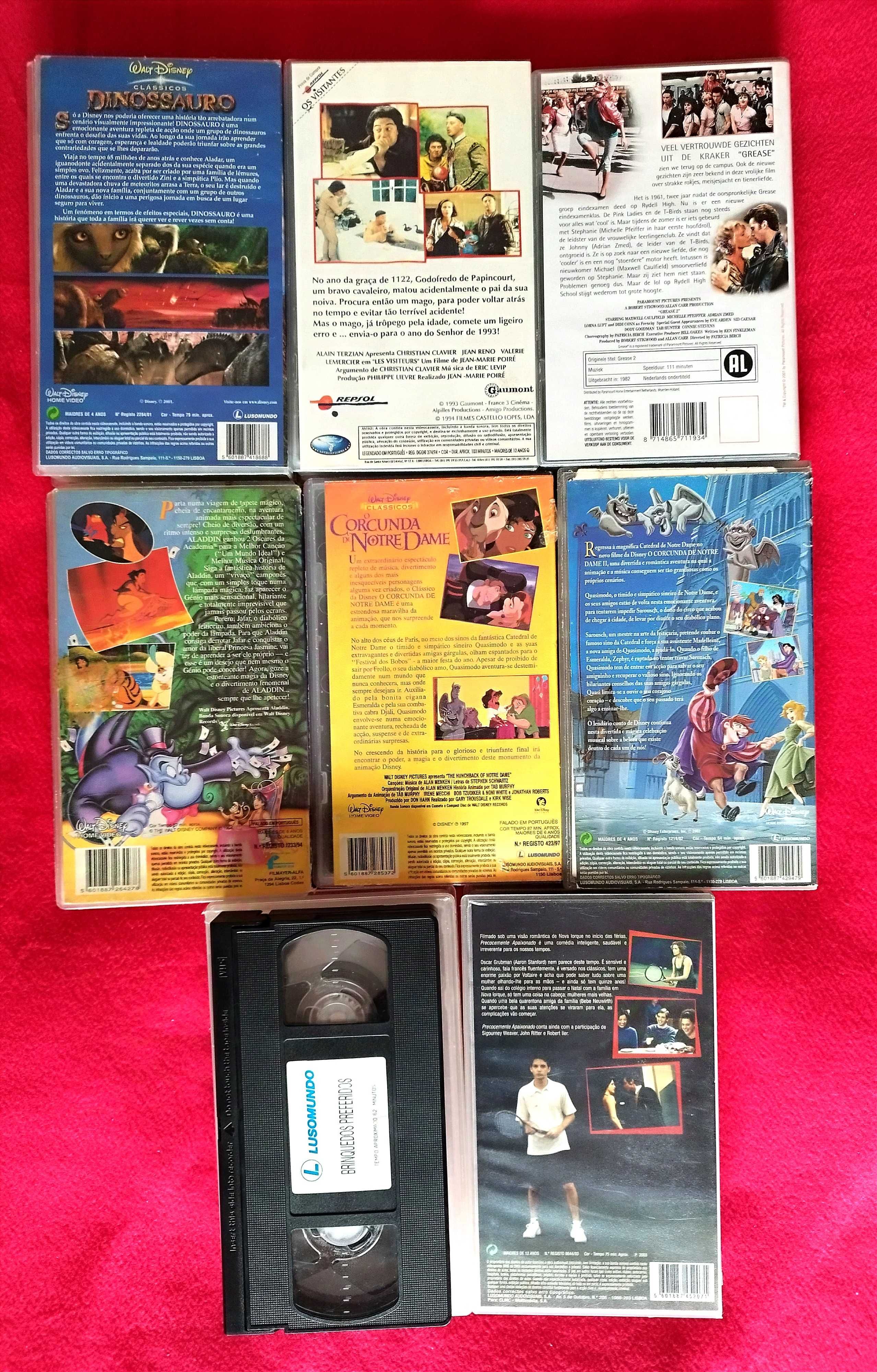Lote de VHS conjunto 3