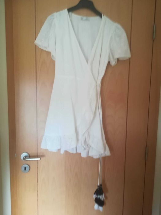 Vestido calção curto fresco da Zara