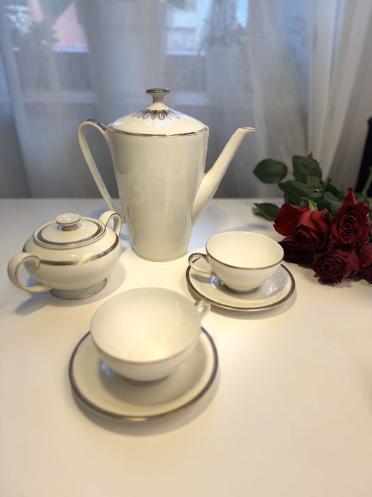 Rosenthal + Bavaria cервіз з золотом, чайні двійки, кавовий сервіз