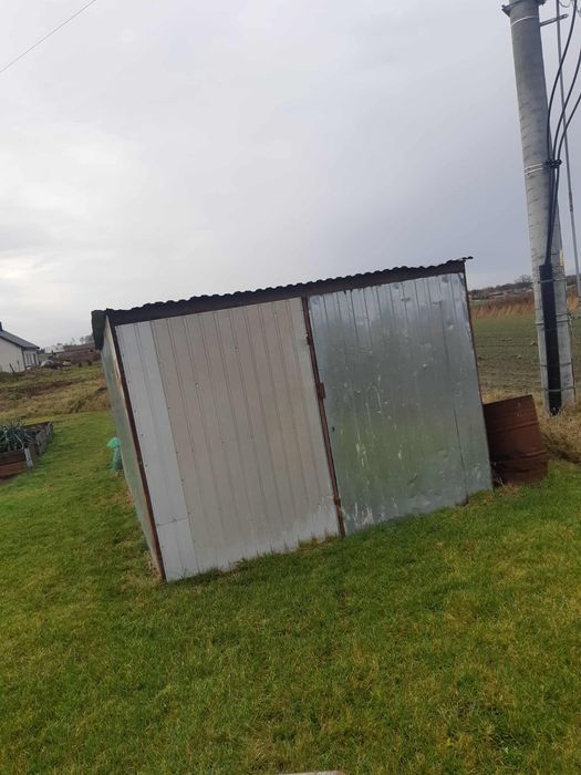 Blaszak garaż na budowe