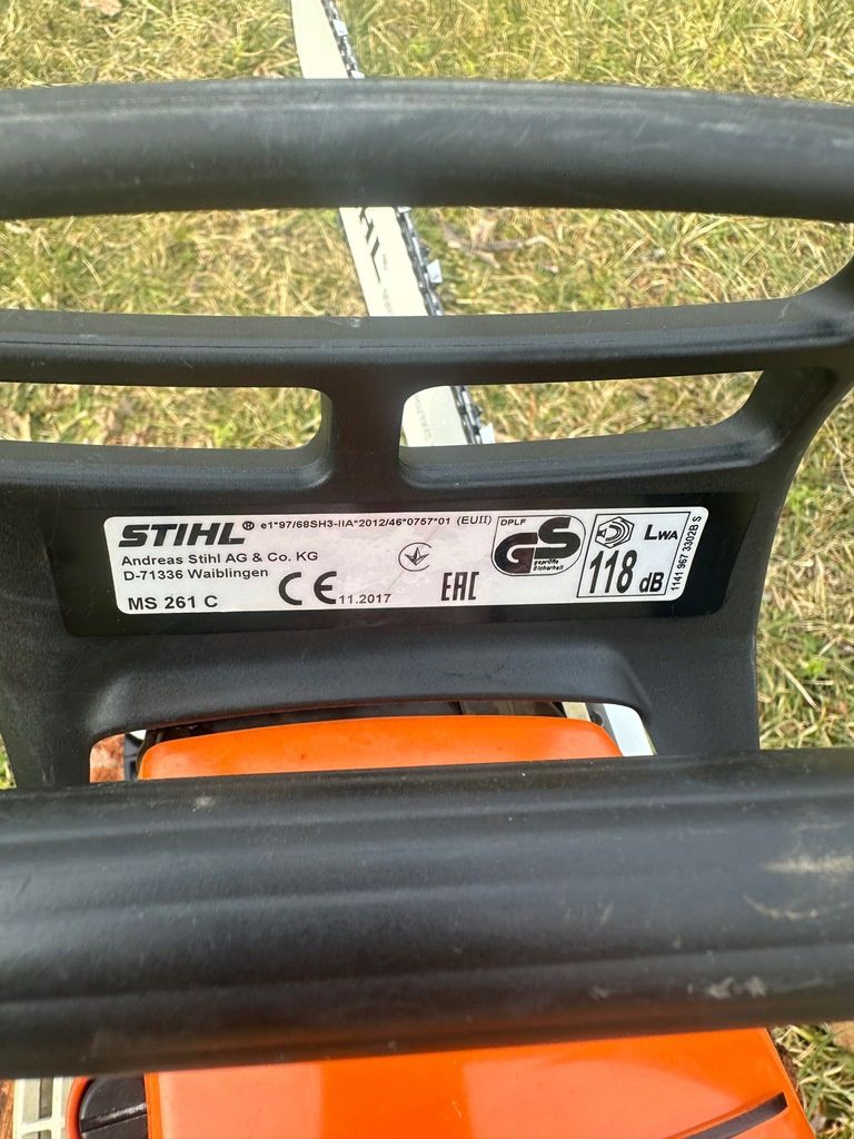 Piła pilarka spalinowa Stihl MS 261C moc 4.1 KM stan IDEALNY