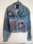 Desigual kurtka jeans z myszka Miki M vintage