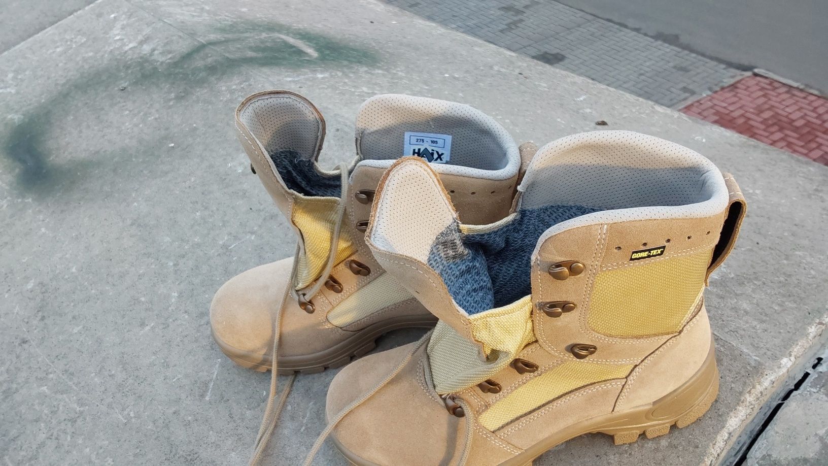 Берци Haix Airpower p9 Gore-Tex Desert Boots 275.105 нові стелька280мм