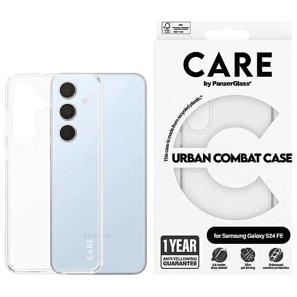 CARE by PanzerGlass Urban Combat Case Sam S24 FE MagSafe 1466