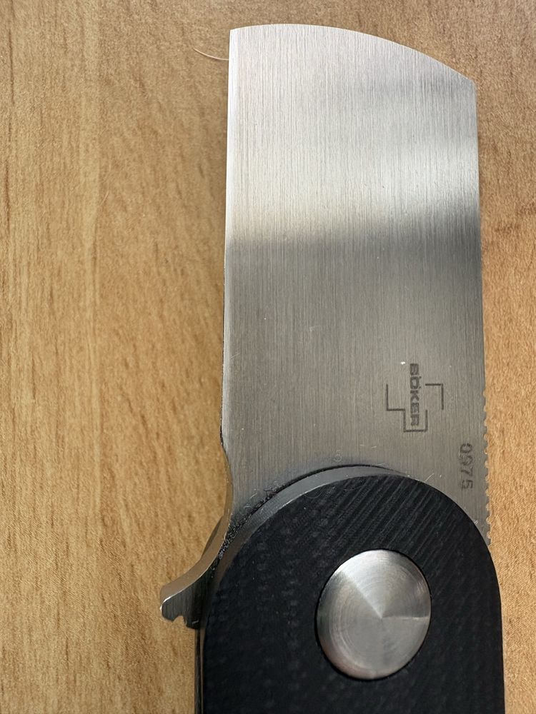 BÖKER PLUS - nóż Suiseki  black