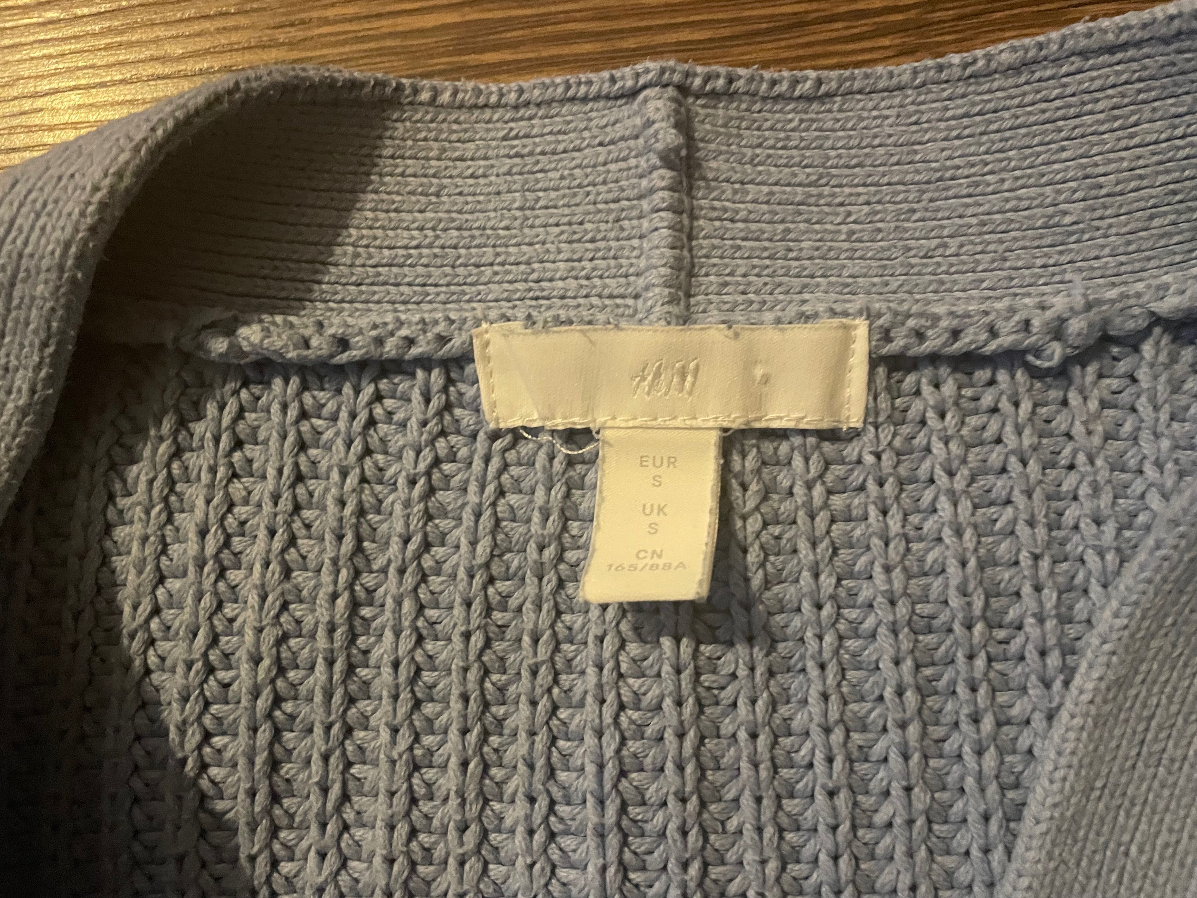 Sweterek rozpinany H&M r 36 S