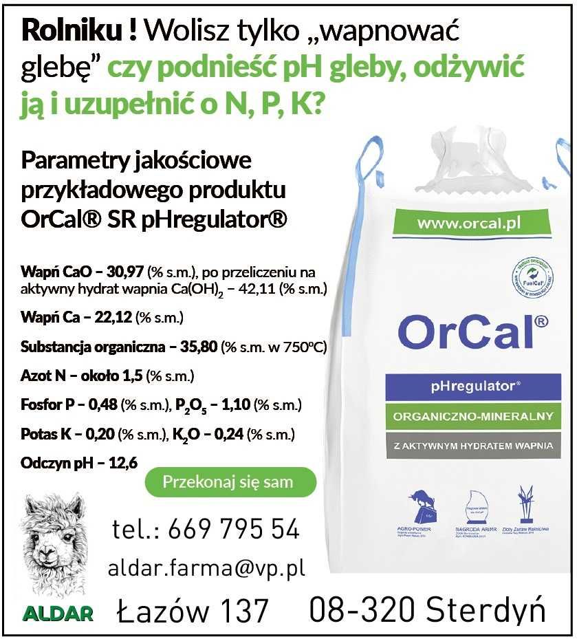 Nawóz organiczny OrCal