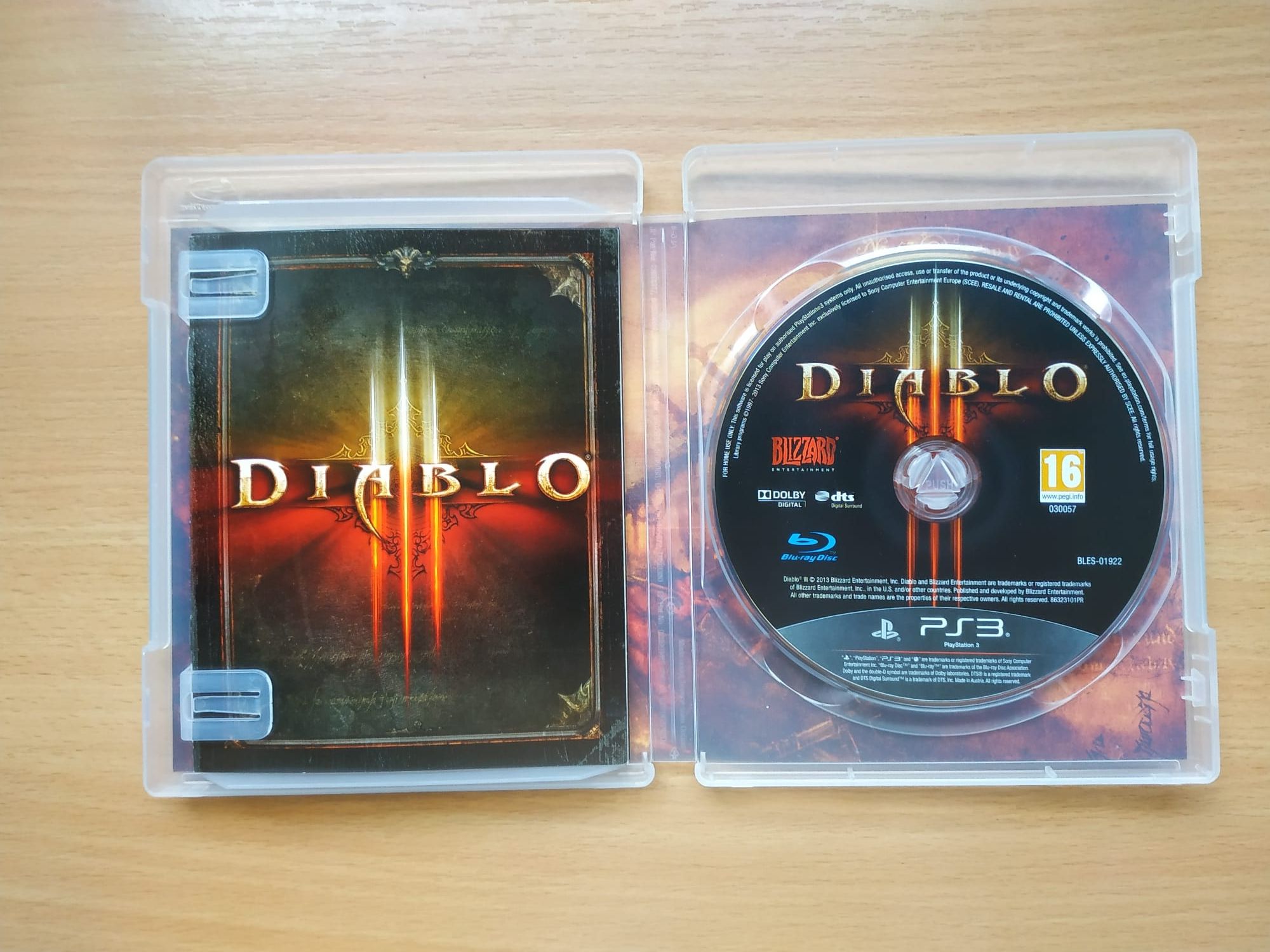 Diablo gra PS3, pl, stan bdb, możliwa wysyłka