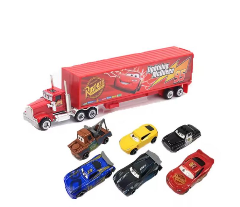 Ігровий набір металевих машин Блискавка Маквін «Тачки» без коробки