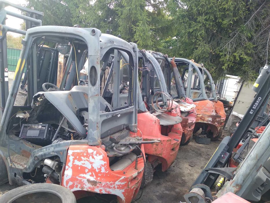 wózek widłowy Linde części H 16, H25, H 35