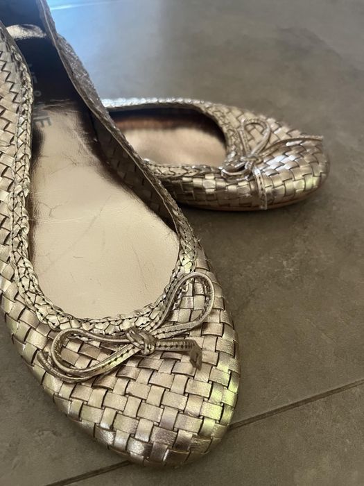 Золотисті балетки Me&Me 38 р.