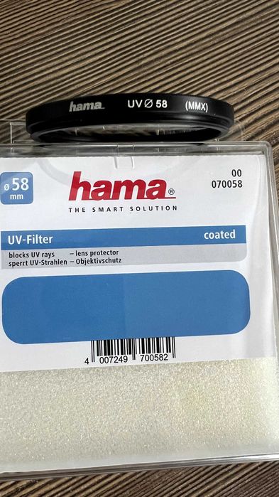 Filtro UV Hama 58mm