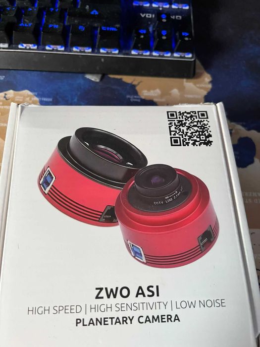 Kamera ZWO ASI 385 MC (kolorowa 1936x1096 px, USB 3.0 + ST4