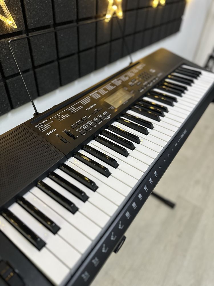 ПРОФЕСІЙНИЙ синтезатор CASIO CTK-3500 цифрове піаніно,динамічна модель